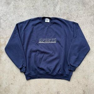 Vintage SPORTS ILLUSTRATED Embroidered Crewneck Sweater